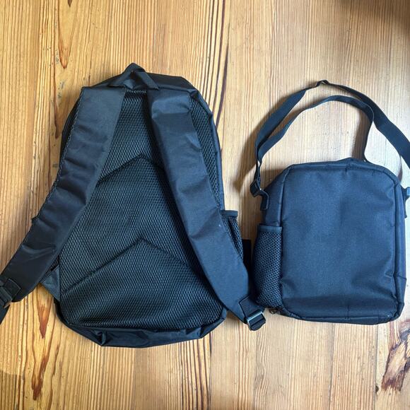 Bluey Bingo pink graphic black bookbag lunch set - Picture 6 of 6